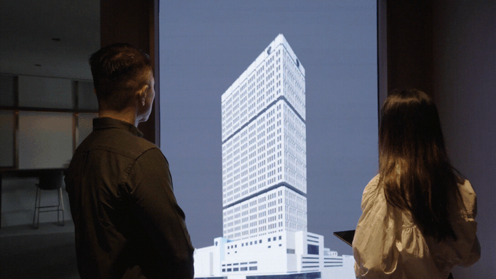 Shaw Tower animated perspective